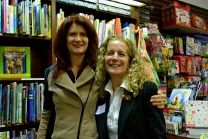Me and Mackenzie Reide at the Bank Street Bookstore.